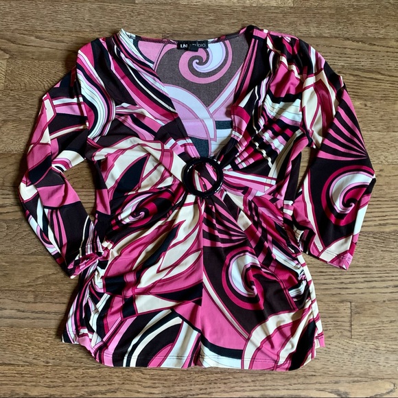 I.N. Studio Tops - I.N. Studio V-neck Top